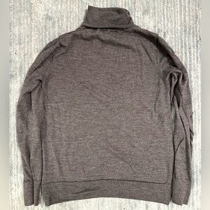 BANANA REPUBLIC merino wool turtleneck medium men gray grey